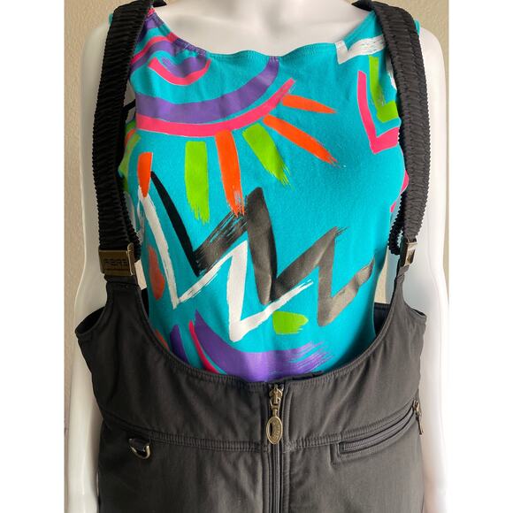 Vintage FERA Internationale Snow Ski Pants Women’s Size 20 R Black Winter Sports - Picture 3 of 8